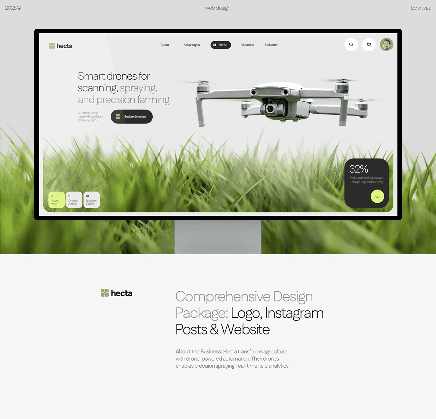 Hecta - Smart drones for agriculture